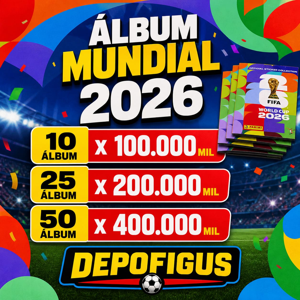 Álbum Oficial Mundial 2026