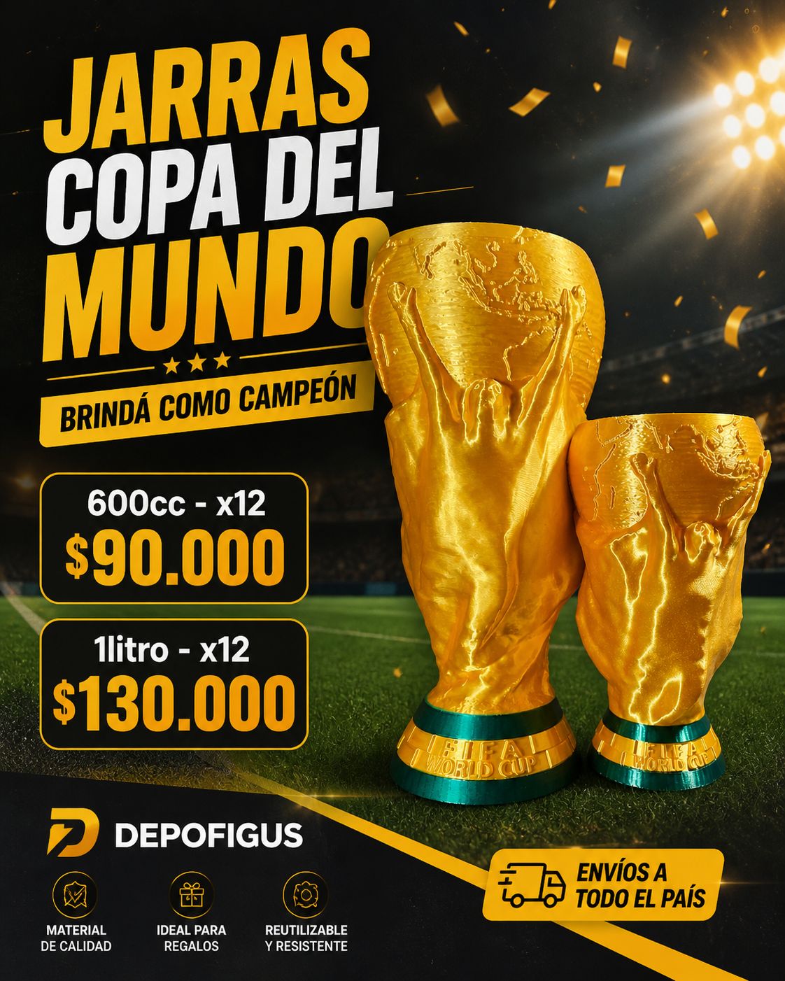 Jarras Copa del Mundo
